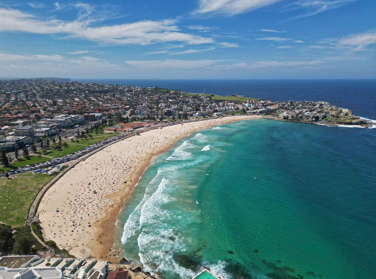 Bondi Beach coastline